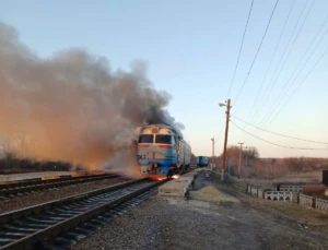 Ворог завдав удари БПЛА по залізниці на Дніпропетровщині, Харківщині та Сумщині